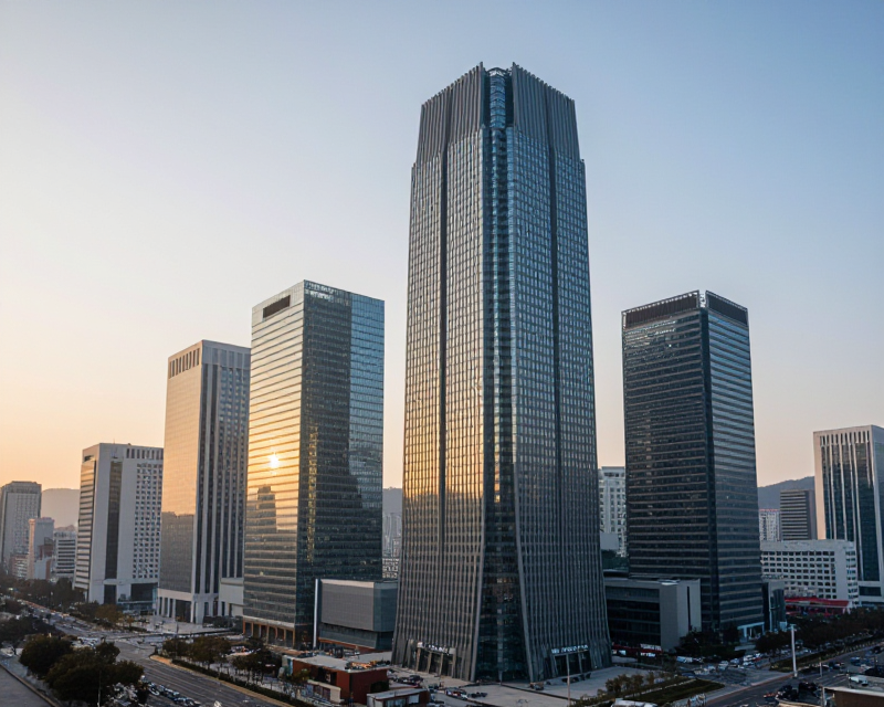 Modern Financial District