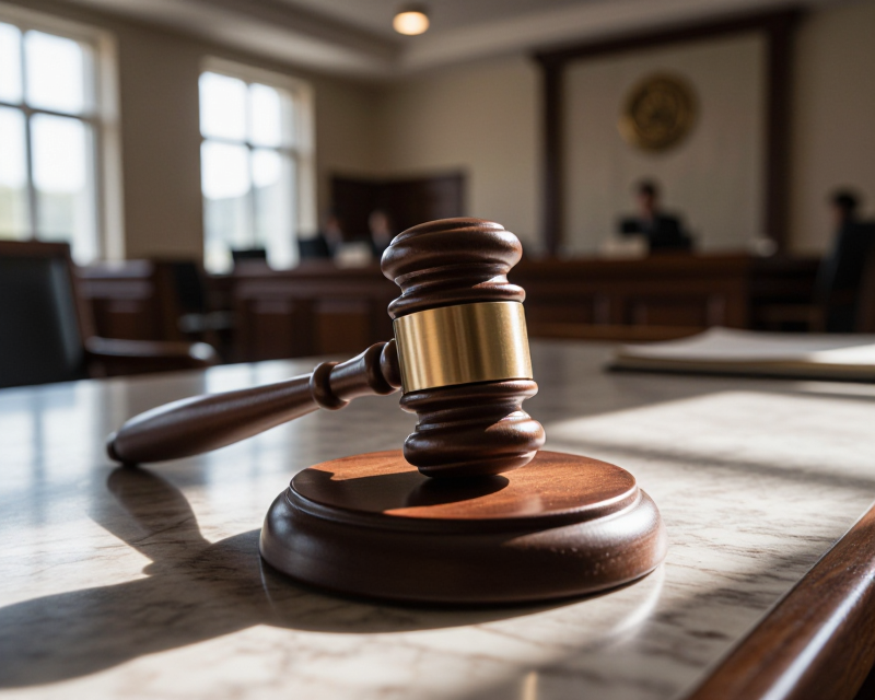 Symbolic Justice Gavel