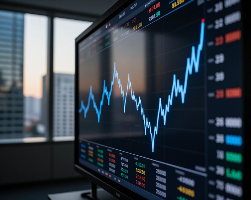 Stock Market Decline Visual