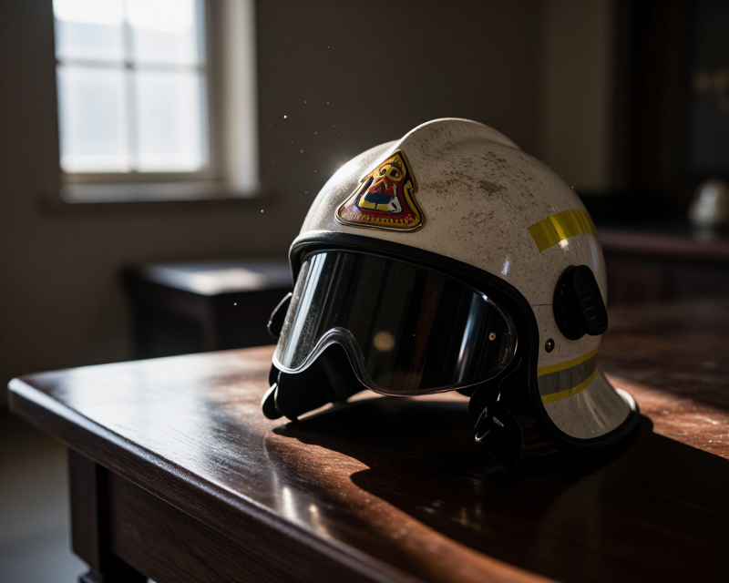 Symbolic Memorial of a Firefighter