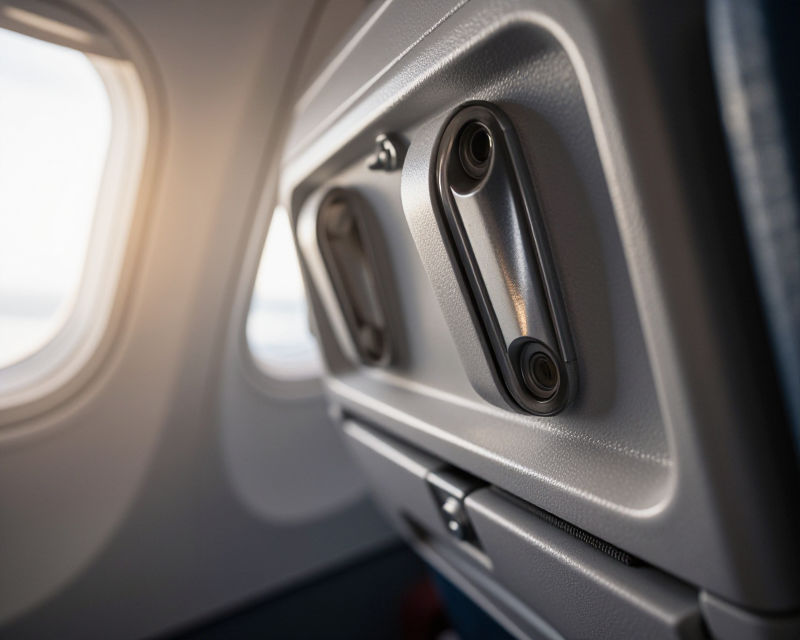Airplane Emergency Exit Detail