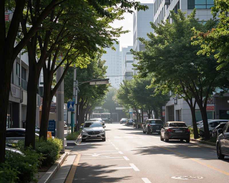 Summer Sunlight in Seoul