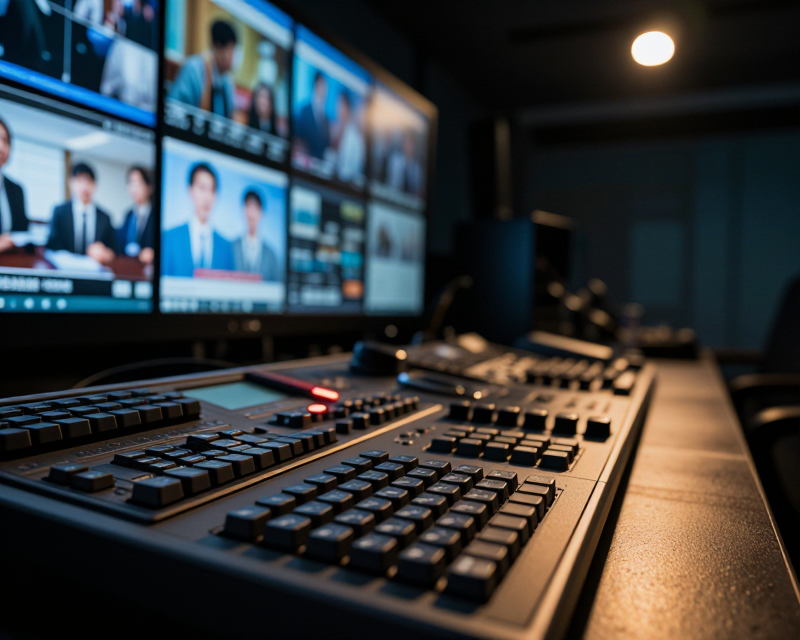 Broadcasting Control Room Tension