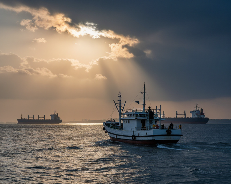 Cinematic Strait of Hormuz